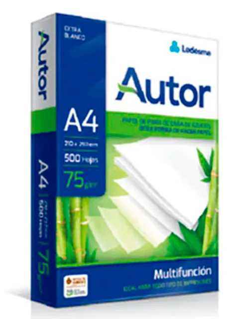 Resma A4 Autor 75 g · 500 hojas