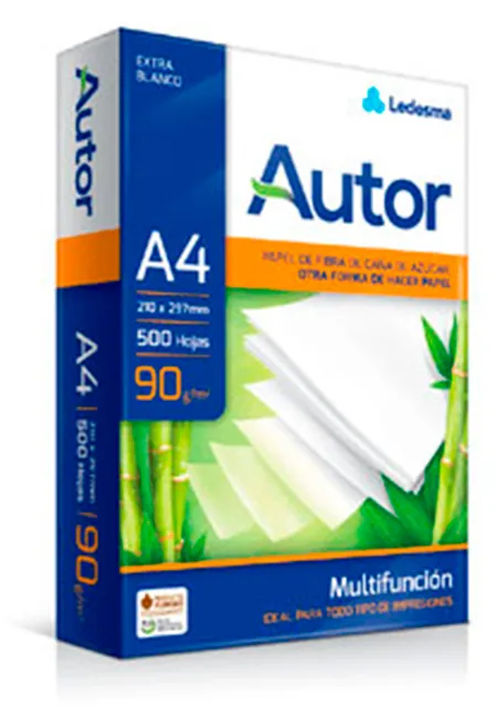 Resma A4 Autor 90 g · 500 hojas