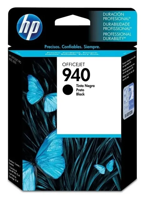 Cartucho HP 940 negro para OfficeJet Pro 8000 y 8500