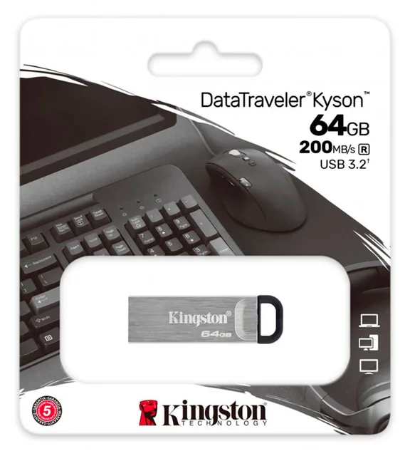 Pendrive Kingston DataTraveler Kyson 64 GB USB 3.2