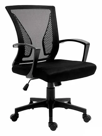 Silla de oficina ergonómica Netmak NM-Serena con inclinación