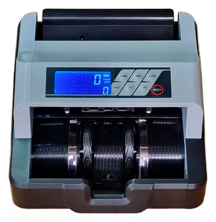 Contadora de billetes Cifra NX886W de carga posterior con batería recargable